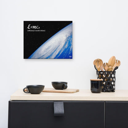 E=MC2 - Premium Grade Canvas Print