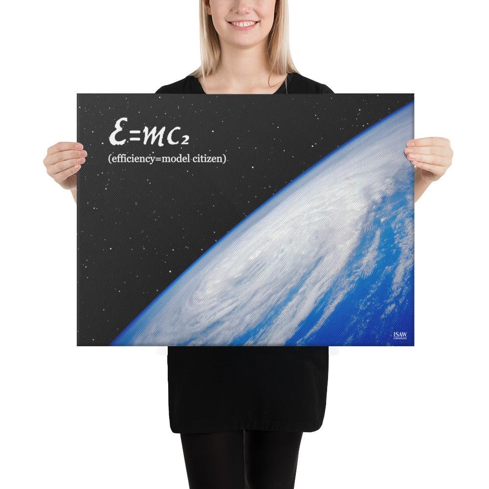 E=MC2 - Premium Grade Canvas Print
