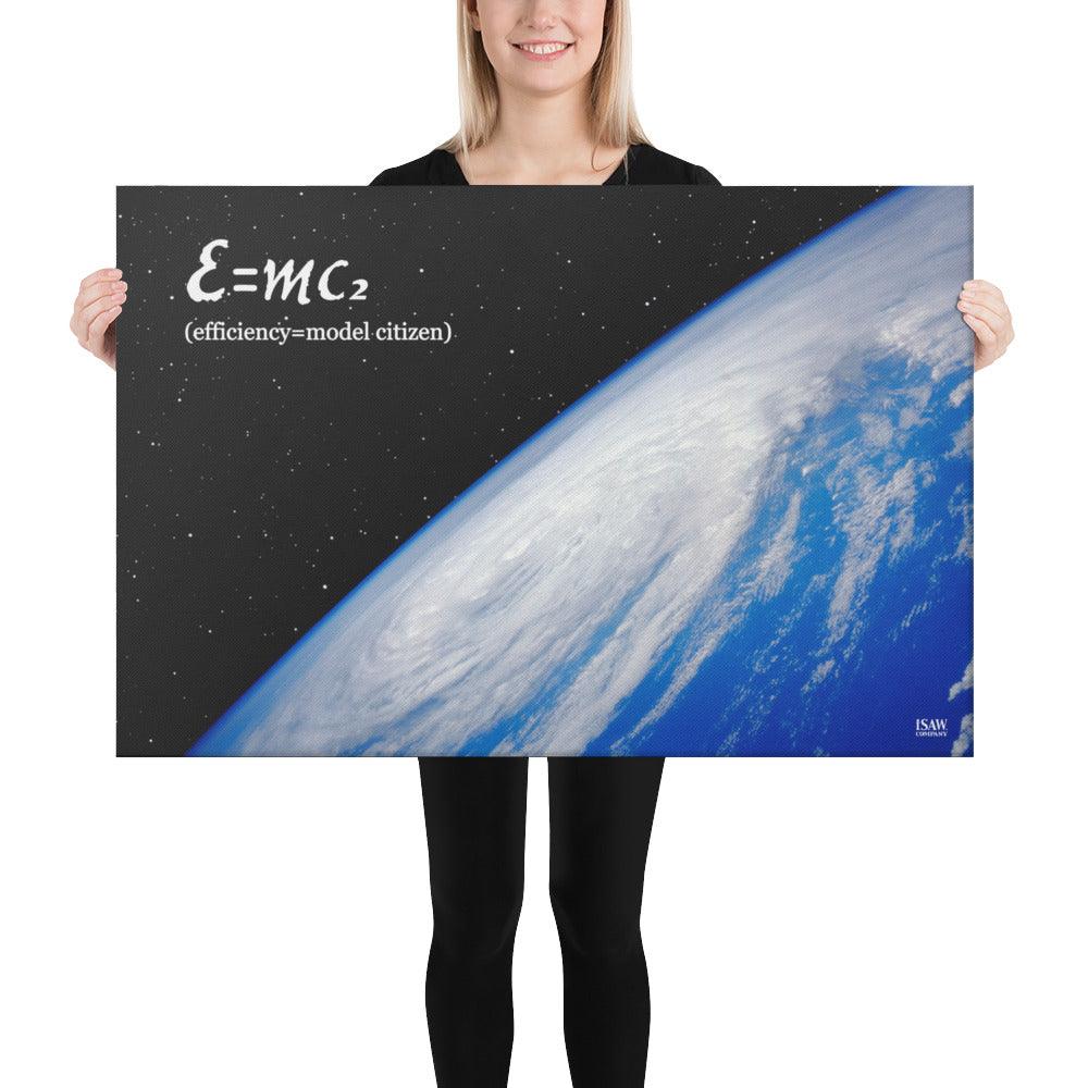 E=MC2 - Premium Grade Canvas Print