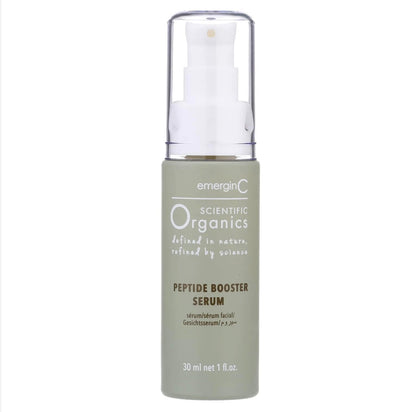 emergin C Scientific Organics Peptide Booster Serum – Hydration with Kombucha & Astaxanthin (1 oz)