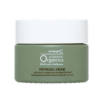 emerginC Scientific Organics Phytocell Anti-Aging Cream – Hydrating Plant Stem Cell Facial Moisturizer (50 ml)