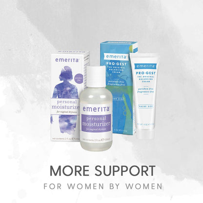 Emerita Phytoestrogen Body Cream – 2 oz | Hydrating Plant-Based Moisturizer