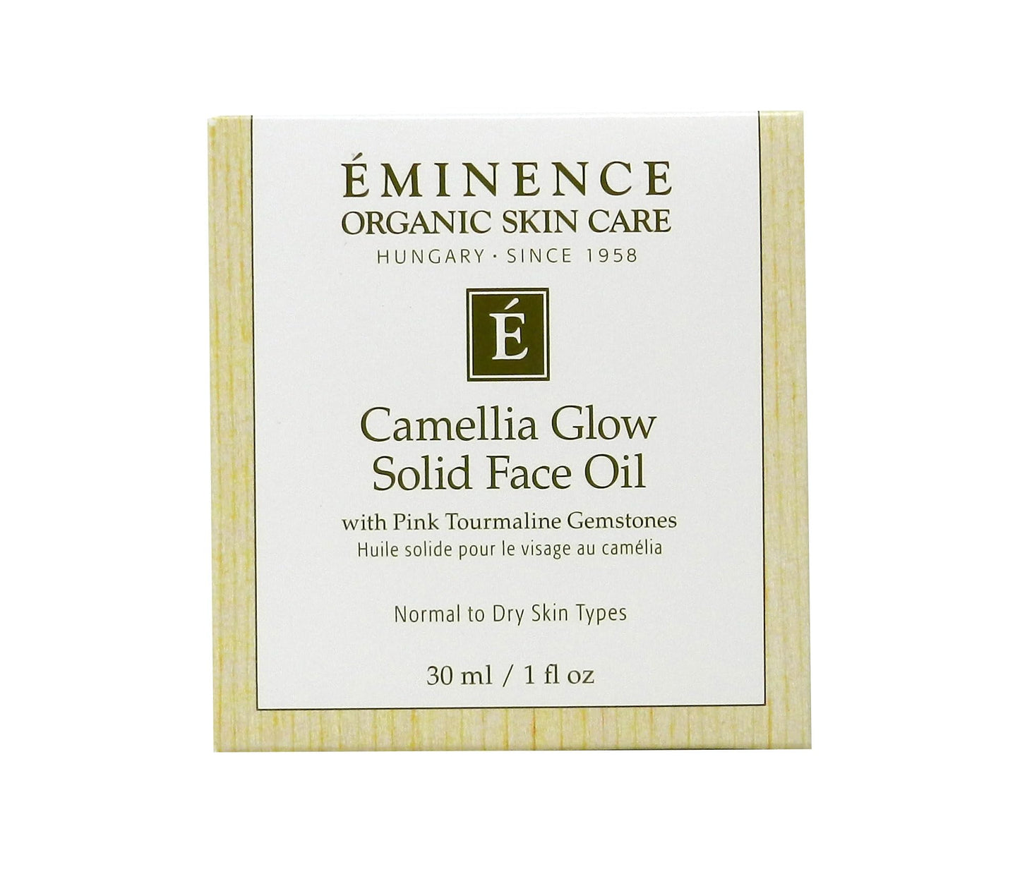 Eminence Camellia Glow Solid Face Oil, 1 oz — Deep Hydration & Radiant Glow