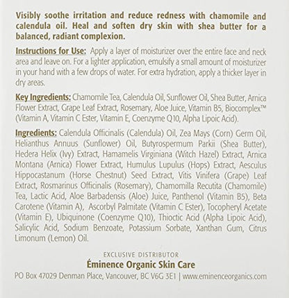 Eminence Calm Skin Moisturizer for Sensitive Skin – Chamomile, 2 oz | Eminence Organic Skincare