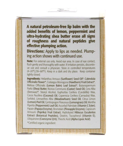 Eminence Organic Citrus Lip Balm – Petroleum-Free Hydration (0.27 oz)