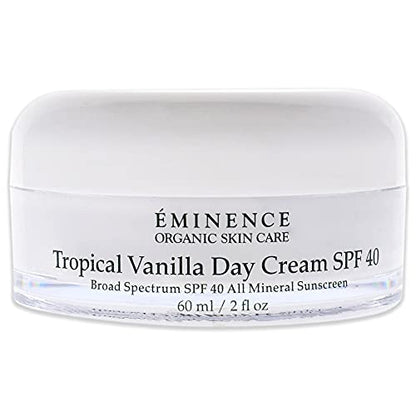 Eminence Tropical Vanilla Day Cream SPF 40 | Mineral Sunscreen Moisturizer
