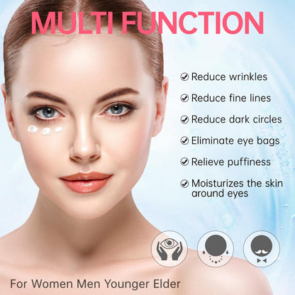 Emisun Retinol Eye Cream – Instant Reduction of Eye Bags, Dark Circles & Puffiness | 0.7 oz