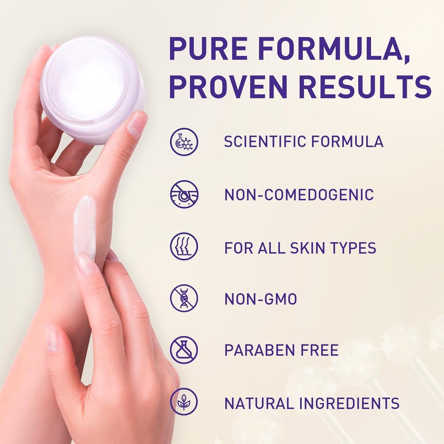 Enaskin Naturals Instant Face Tightener Cream | Quick Lift for Fine Lines