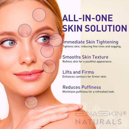 Enaskin Naturals Instant Face Tightener Cream | Quick Lift for Fine Lines