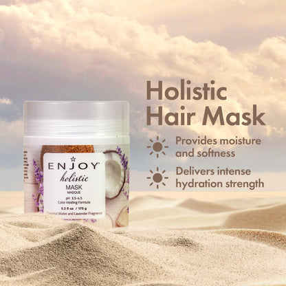 Enjoy Hair Care Conditioner: Holistic Hair Mask for Damaged Hair, 6.2 fl oz