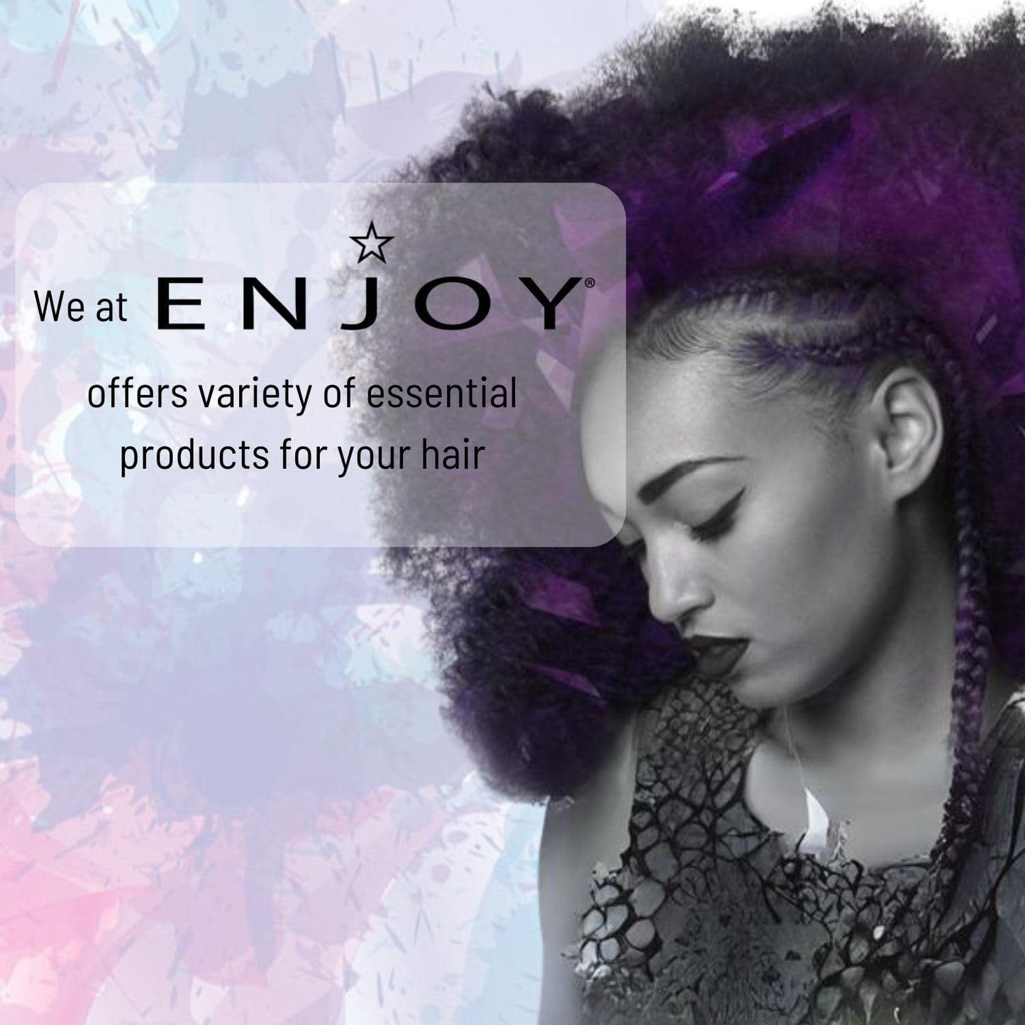 Enjoy Texture & Volume Spray for Curly Hair – Anti-Frizz Conditioning Detangler | 3.4 Fl Oz