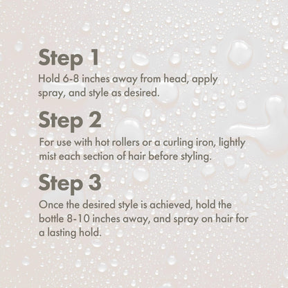 Enjoy Thermal Spray – Firm & Flexible Hold, Color Safe, Anti-Frizz Hair Styling (10.1 oz / 300 ml)