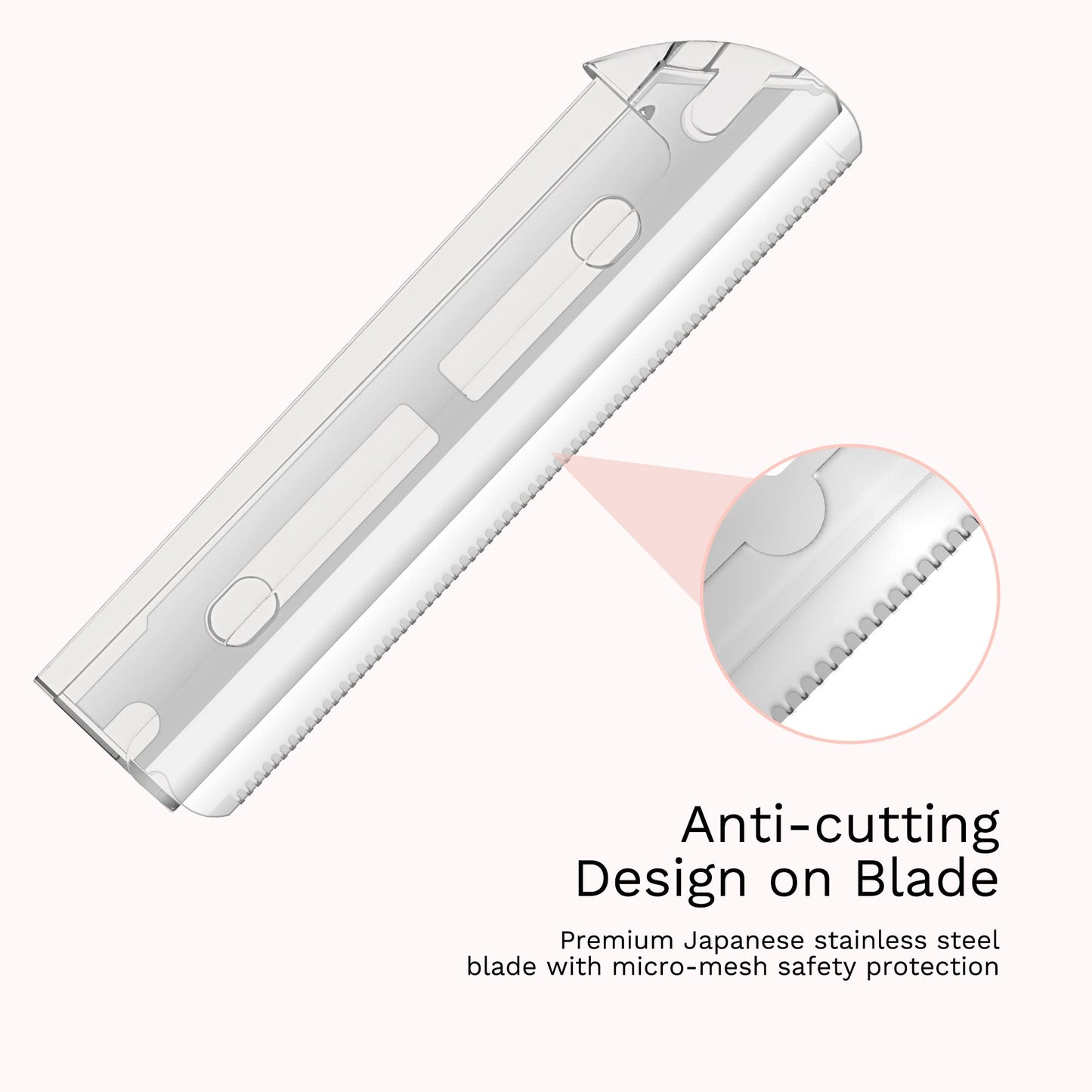 ENNVA Metal Razor Replacement Blades – Pack of 10 | Stainless Steel, Made in Japan