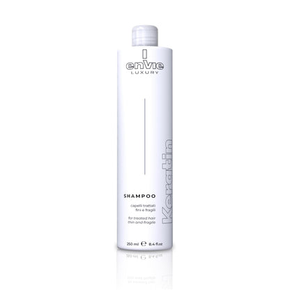 ENVIE LUXURY Keratin Shampoo – Hydrating Keratin Shampoo for Smoothing and Color-Treated Hair | 250 mL