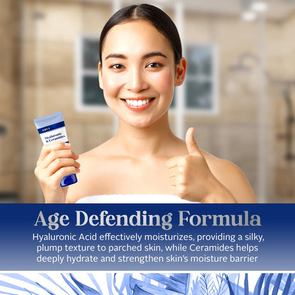 Envy Facial Cleanser with Hyaluronic Acid & Ceramides – Hydrating & Radiance-Boosting