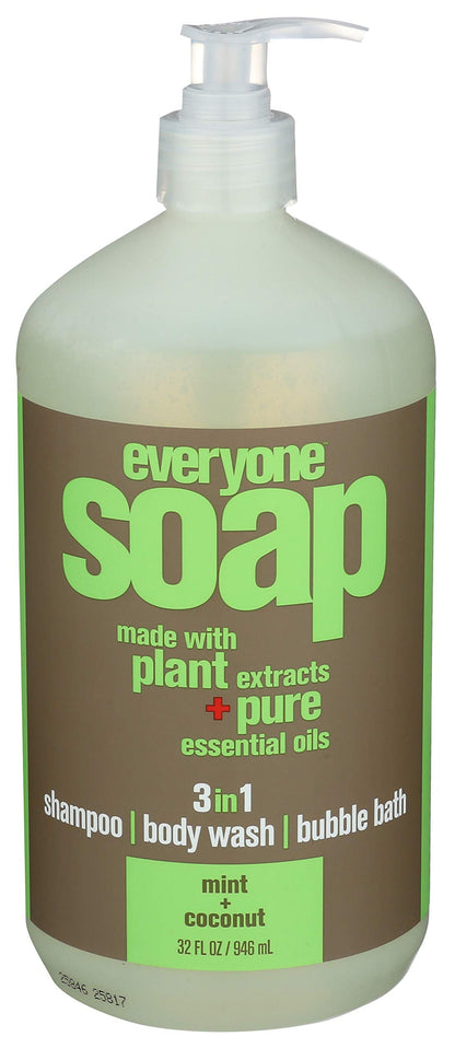 EO Natural Everyone Hand Soap – Mint and Coconut, 32 oz