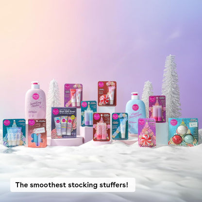 eos Holiday Lip Balm 2-Pack - Iced Gingerbread and Milk Cookies (Limited Edition)