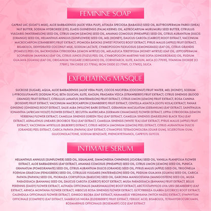 ÉPANOUIE Epanouie Skin | Pretty Kitty Intimate Care — Premium Botanical Hygiene Trio Set