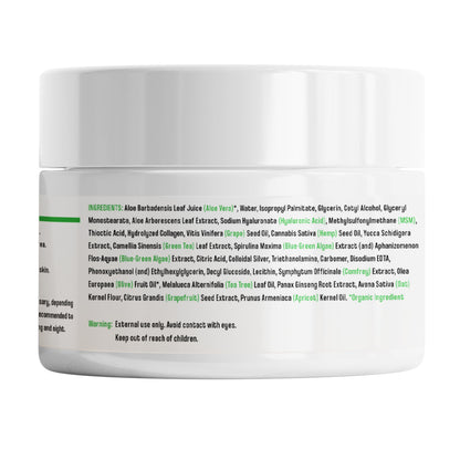 Epic Organicum Aloe Vera Moisturizing Cream – 100% Natural Hydration for Face & Body