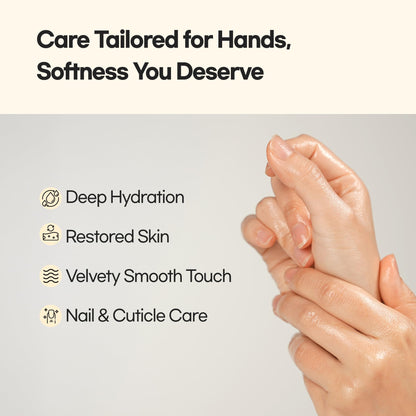 Epielle Hydrating Hand Mask — 6 Pairs with Shea Butter & Jojoba Oil for Dry Hands