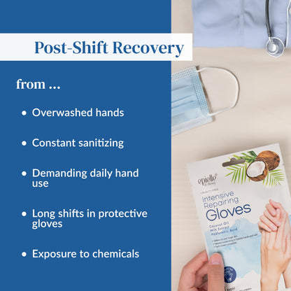 Epielle Intensive Repairing Hand Masks – Deep Moisturizing Gloves (6 Pairs)