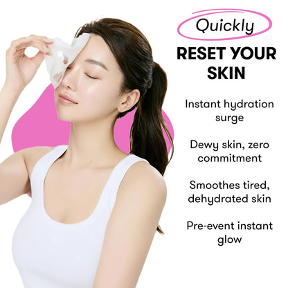 Epielle Collagen Korean Face Masks 20 Pack – Hydrating, Plumping & Anti-Aging, Stocking Stuffers for Women
