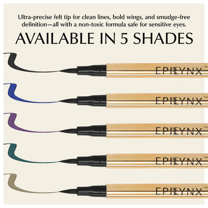 EPILYNX Liquid Eyeliner – Hypoallergenic, Waterproof, Vegan, Gluten-Free