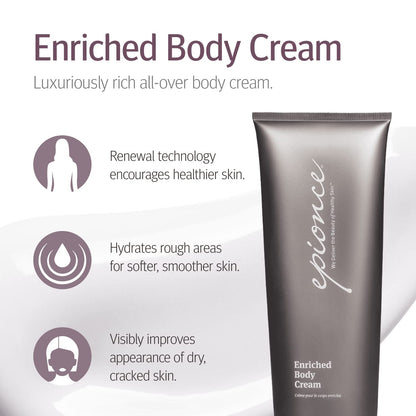 Epionce Enriched Body Cream – Hydrating Rich Body Butter for Dry Skin
