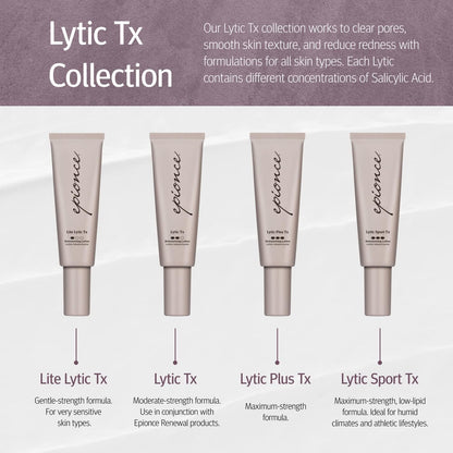 Epionce Lytic Tx - Gentle Acne-Prone Skin Care with Salicylic & Azelaic Acids