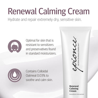 Epionce Renewal Calming Cream – Face & Body Moisturizer for Dry & Sensitive Skin
