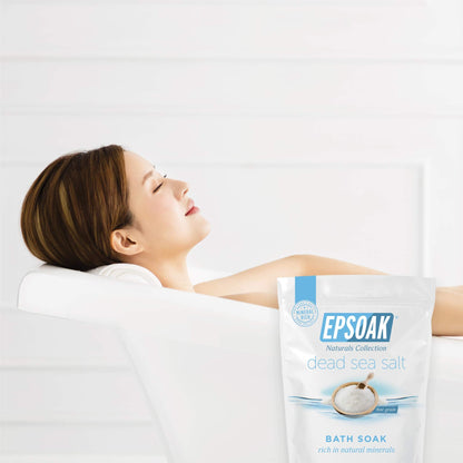 Epsoak Dead Sea Salt - 2 lb Fine Grain | Pure Mineral Bath Salt