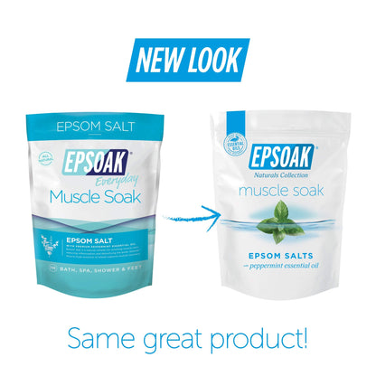 Epsoak Scented Epsom Salt Bundle - Sleep Formula 2 lbs & Muscle Soak 2 lbs
