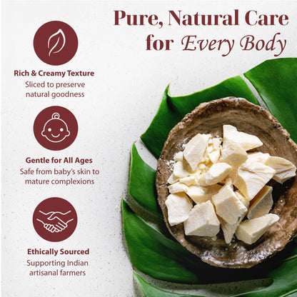 Era of Nature Kokum Butter Raw – 32 oz | Pure Unrefined Butter for DIY Skincare