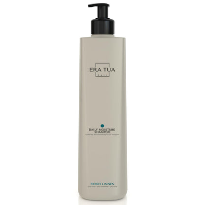 ERA TUA Fresh Linen Daily Moisture Shampoo – Dutch Made, Bergamot Jasmine Rose, 750 ml