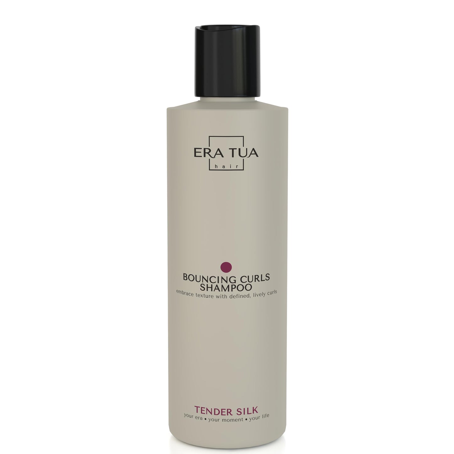 ERA TUA Tender Silk Bouncing Curls Shampoo — Dutch Made, Sulfate-Free for Curly Hair, 250 ml