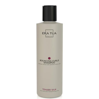 ERA TUA Tender Silk Bouncing Curls Shampoo — Dutch Made, Sulfate-Free for Curly Hair, 250 ml
