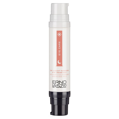 Erno Laszlo Day & Night Intensive Eye Cream Duo | Mature Skin Anti-Wrinkle Care | 2 x 0.27 Fl Oz