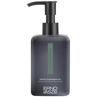 Erno Laszlo Detox Cleansing Oil — Charcoal & Shea Butter Deep Cleanse, 6.4 Fl Oz