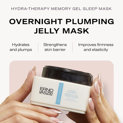 Erno Laszlo Hydra-Therapy Memory Gel Sleep Mask – Overnight Hydration with Antioxidants & Vitamin E (1.35 oz)