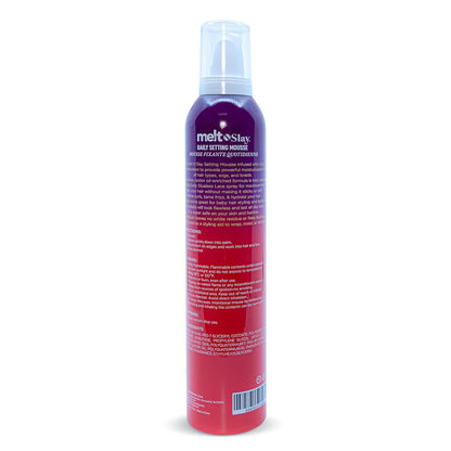 Esha Melt N Slay Daily Setting Hair Mousse – Tame Frizz & Style (12 oz)