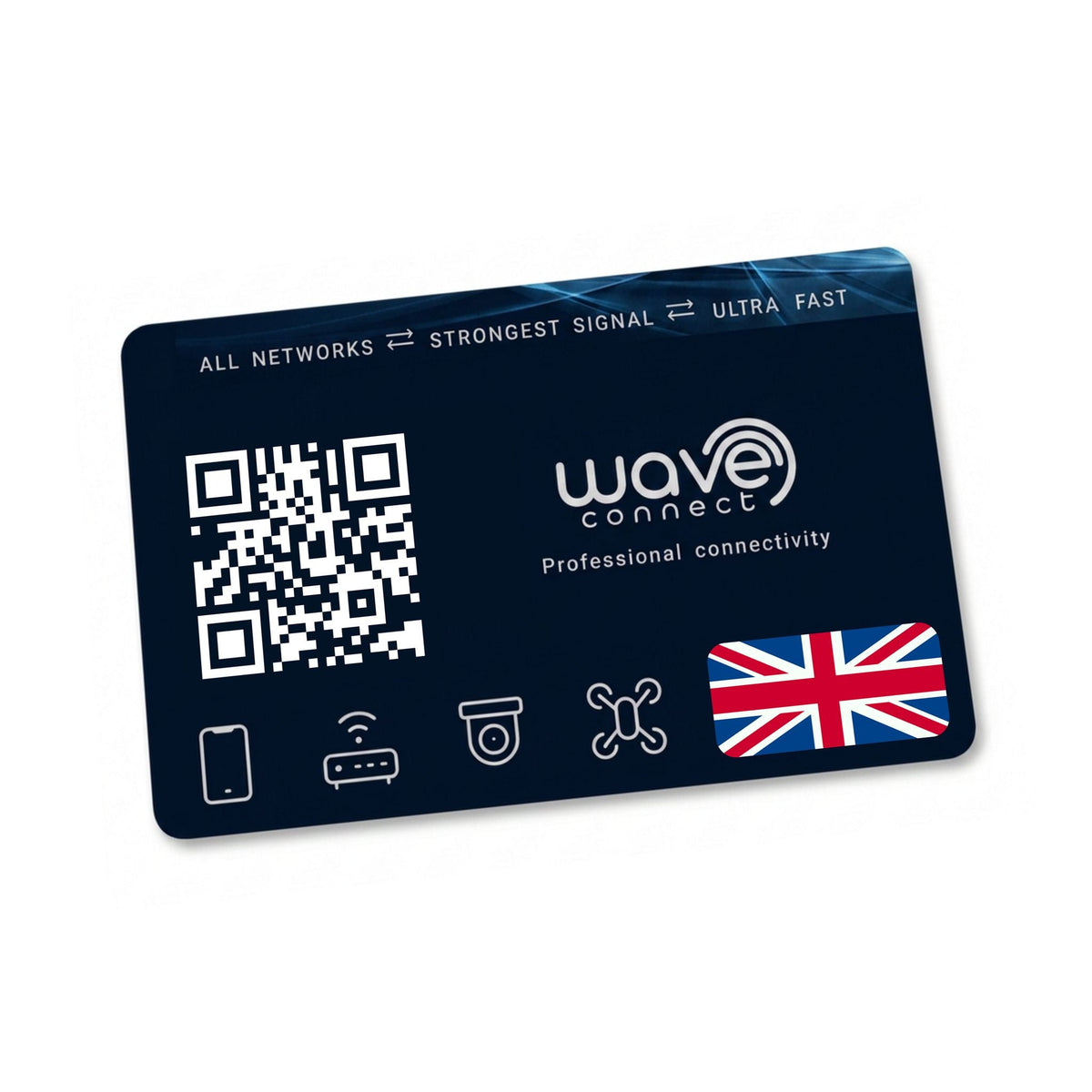 UK Quad Network eSIM 12 GB / 12 Months