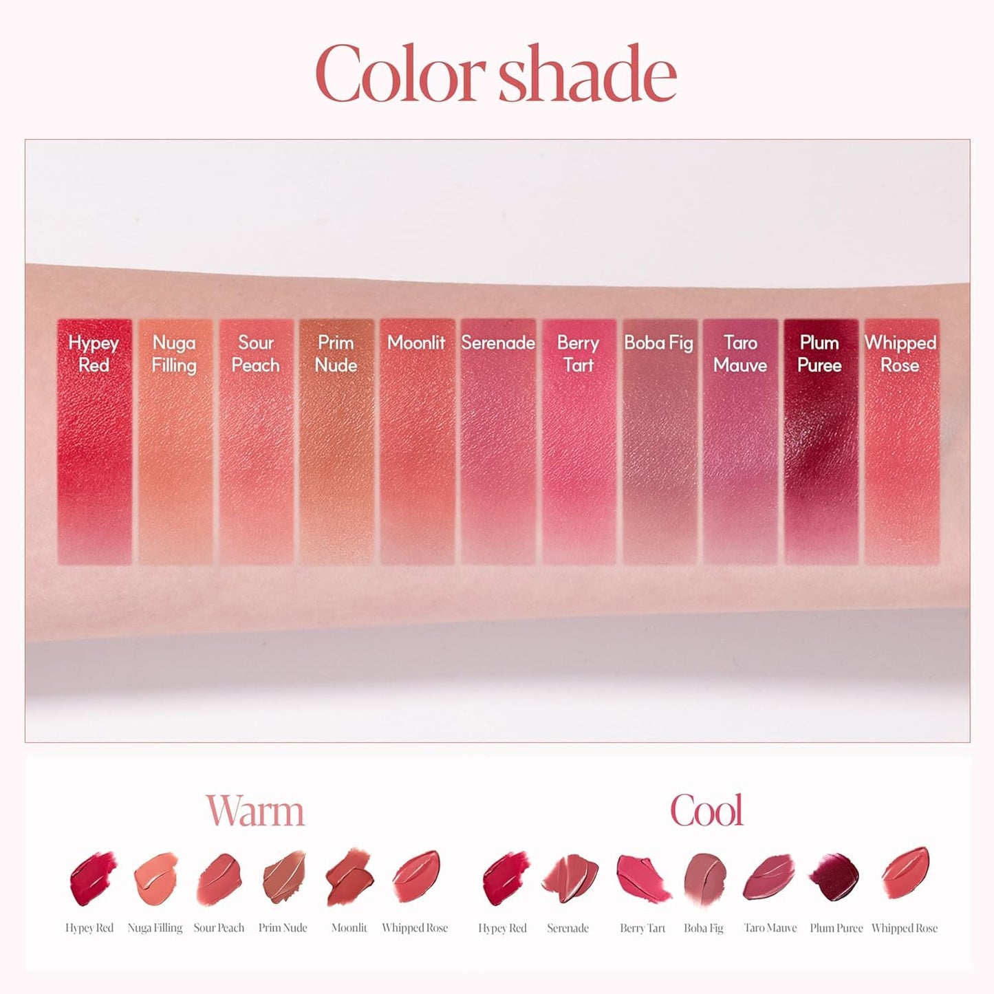 Espoir Couture Lip Tint Fitting Blur Rose Crema — Vegan, Lightweight Semi-Matte Lip Stain