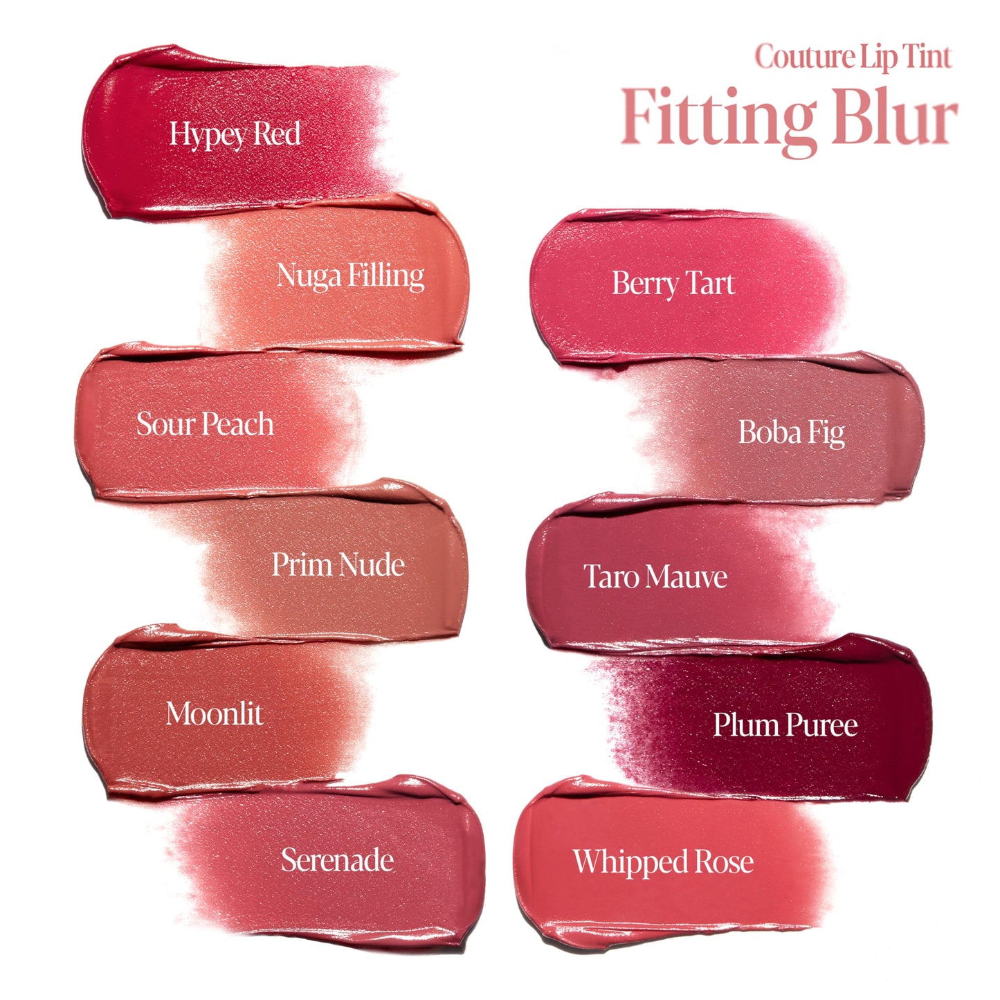 Espoir Couture Lip Tint Fitting Blur #4 Prim Nude – Smudge-Proof, Lightweight Matte Lip Stain (0.14 oz)