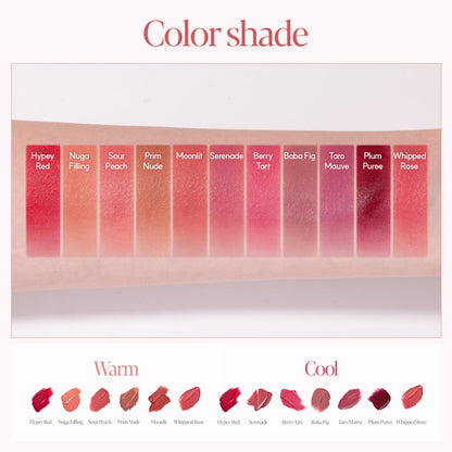 Espoir Couture Lip Tint Fitting Blur #4 Prim Nude – Smudge-Proof, Lightweight Matte Lip Stain (0.14 oz)