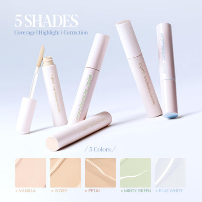 Espoir Easy Blending Concealer #4 Minty Green – Seamless Coverage & Easy Blend for Daily Use