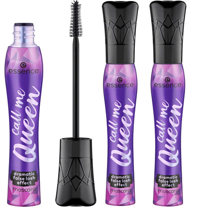 essence | Call Me Queen Dramatic False Lash Effect Mascara (3 Pack) | Bold Volume & Length | Vegan & Cruelty Free