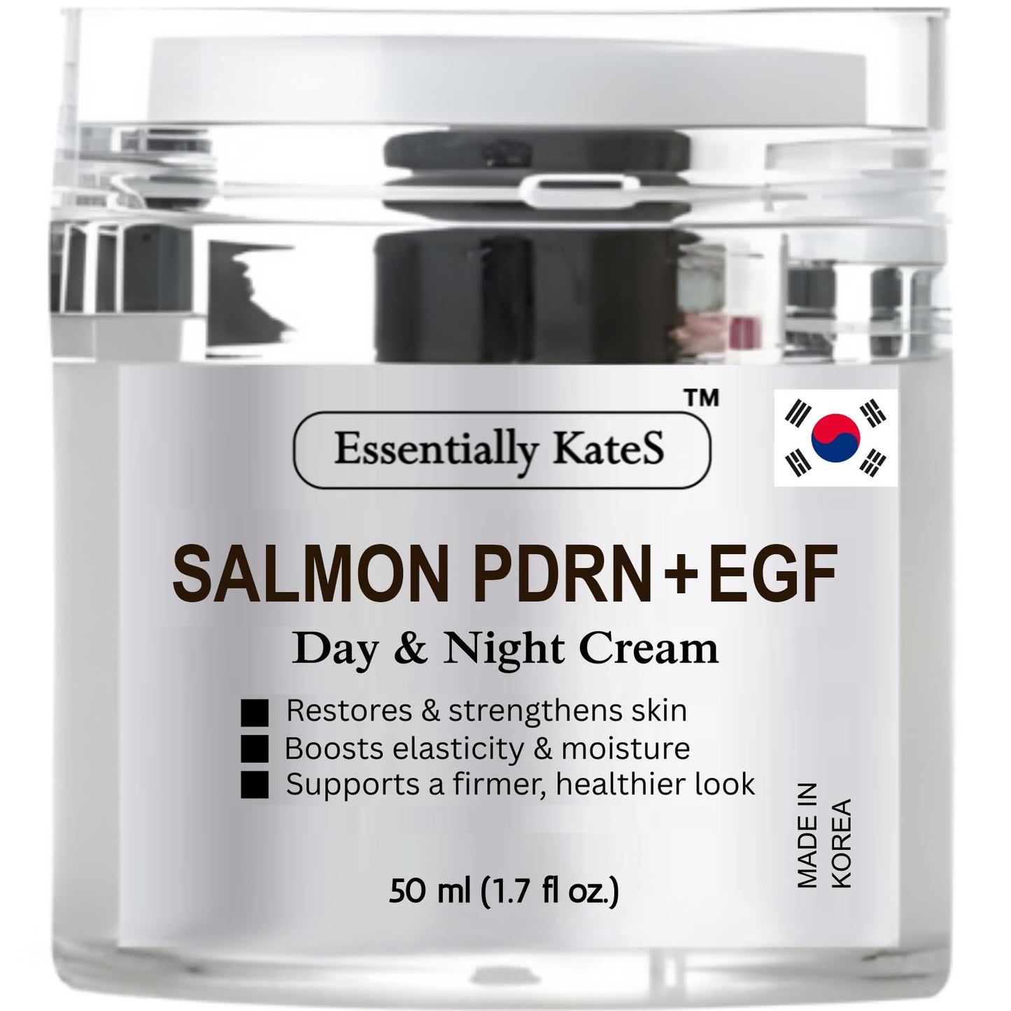 Essentially KateS Salmon PDRN + EGF Day & Night Cream 50 ml – Skin Renewal & Elasticity