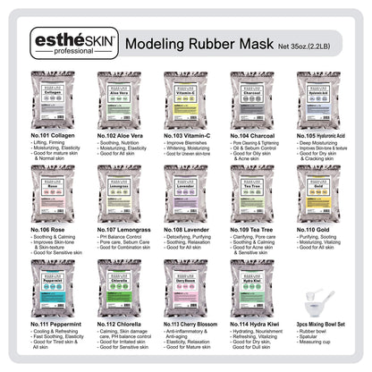estheSKIN No.101 Collagen Peel-Off Modeling Mask, 35oz – Lifting, Hydration & Firmness