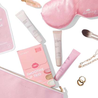 ESW Beauty Smoothie Lip Treatment Set – White Pitaya Coconut, Guava Mango & Vanilla Almond Butter