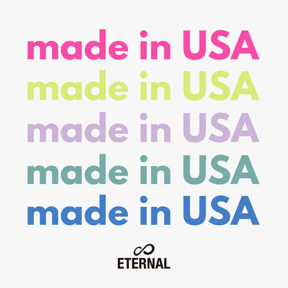 Eternal 5-Color Nail Polish Set – Pink, Green, Blue, Yellow, Purple | Quick-Dry, Non-Toxic, Made in USA